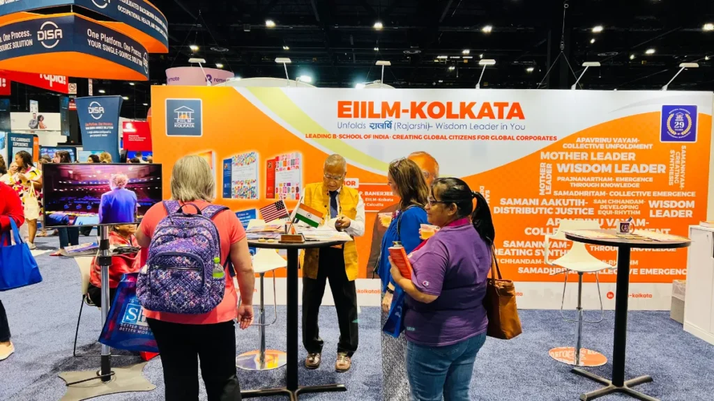 Signing his books to HR Professionals at SHRM24, the world’s largest HR Conference held in Chicago, USA in June, 2024