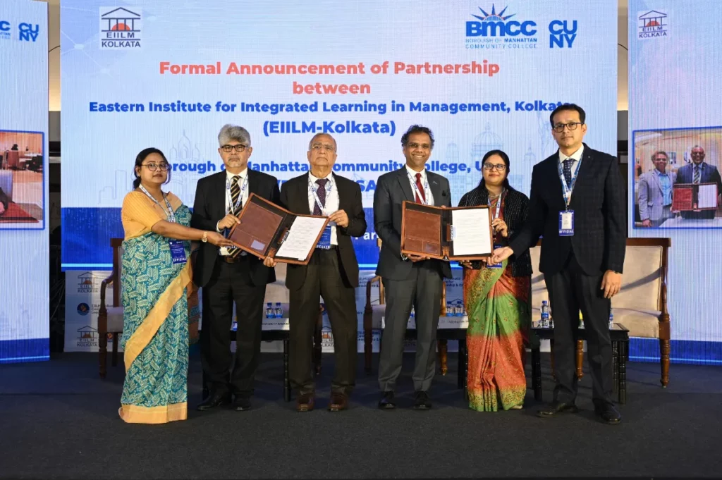 Formal Announcement of Partnership between BMCC, CUNY, USA and EIILM-Kolkata