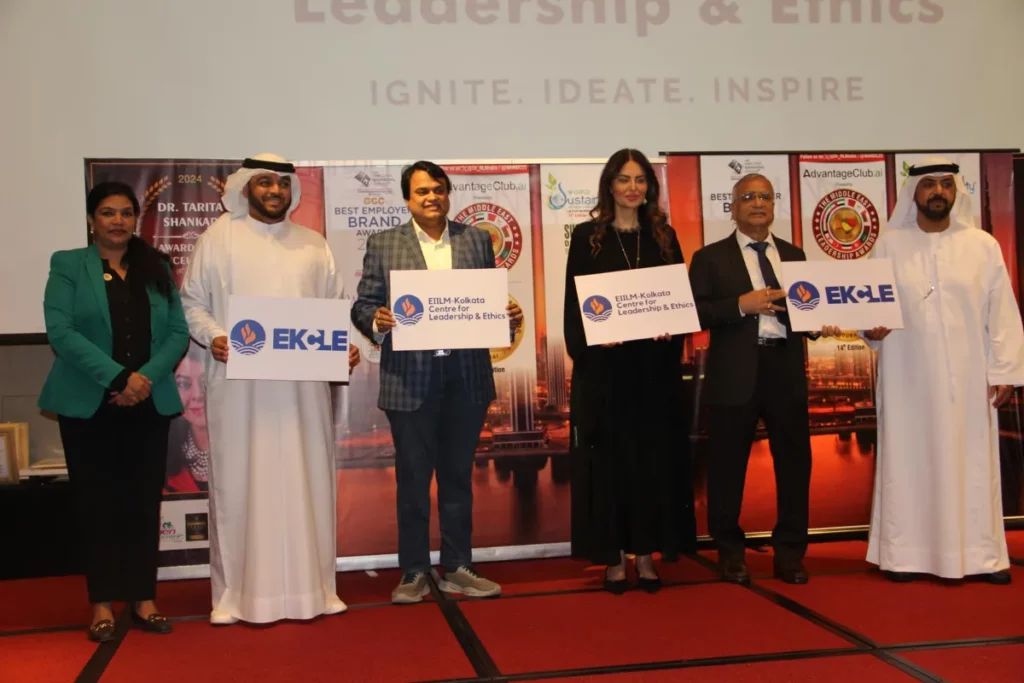 EKCLE Logo Launch at Taj, Dubai in the Presence of Her Excellency Hikmat Al Kaitoob.