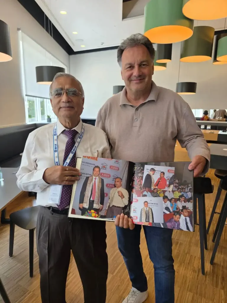 With Mr. Christian Bremicker, CEO, ABUS Security Tech, Germany