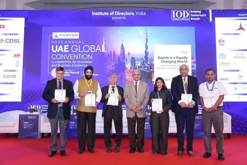 With distinguished dignitaries at the (Tristar–IOD) 2025 UAE Global Convention, April 22–25, 2025, at the Habtoor Palace, Dubai (UAE).