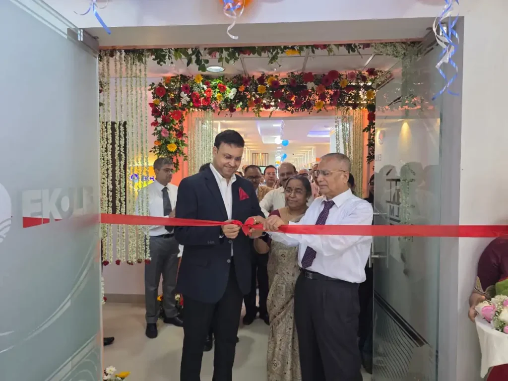 Inauguration of the 2nd Phase of EIILM -Kolkata Centre for Leadership and Ethics (EKCLE) campus at the iconic Infinity IT Lagoon, in the presence of Mr. Ajeya Bandyopadhyay, Asia- Lead of Advisory, IFC ( World Bank Group) and Mrs. Sipra Banerjee, CEO, Towards Life Foundation