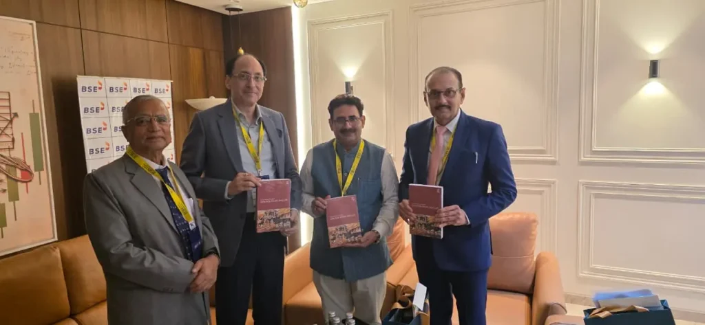 Presented his book "Gita for Work and Life" to eminent dignitaries, including Sitaram Kunte, Chairman, IOD Western Region and Former Chief Secretary, Government of Maharashtra, and Sumnesh Joshi, Deputy Director General, Department of Telecommunications (DoT), Ministry of Communications, Government of India, among other distinguished participants at the Western Regional Conclave organized by the Institute of Directors, Western Region, in Mumbai on April 18, 2026.